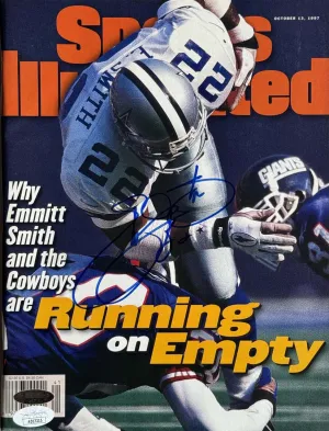 Emmitt Smith Signed Sports Illustrated 10/13/1997 Issue (JSA)