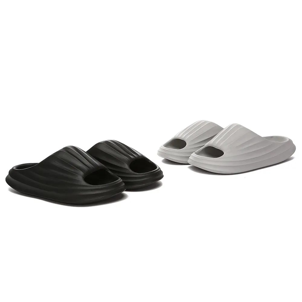 EVERAU Anti-Slip Men Cloud Slippers Plus #EA2022