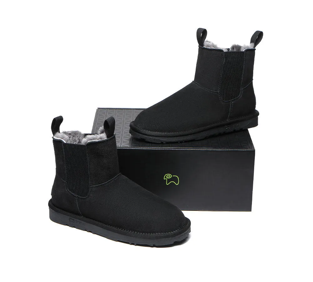 EVERAU® UGG Boots Women Sheepskin Wool Mini Guildford