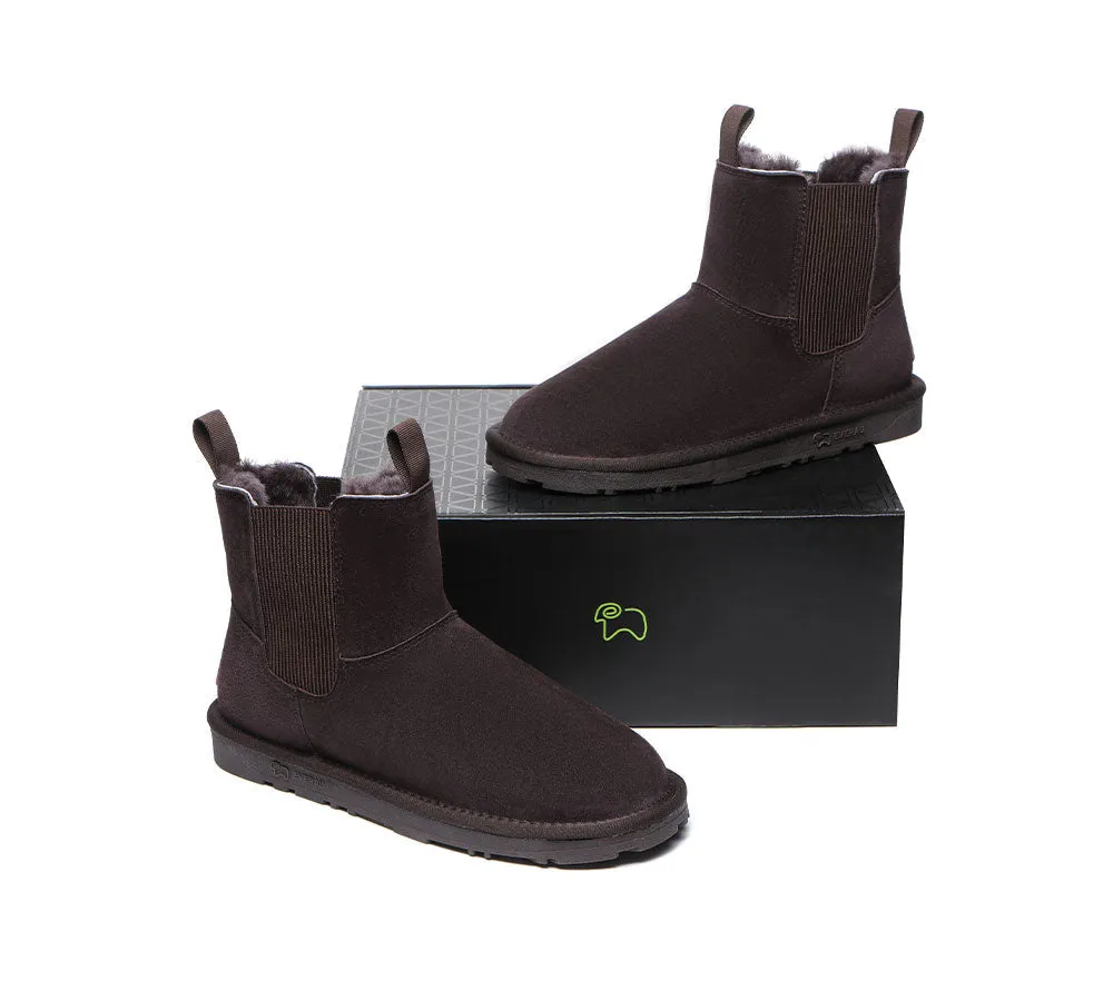 EVERAU® UGG Boots Women Sheepskin Wool Mini Guildford