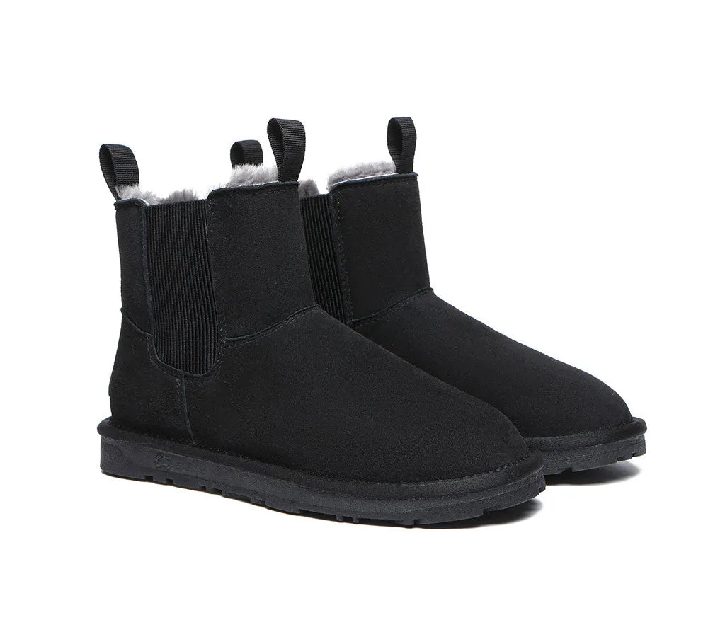 EVERAU® UGG Boots Women Sheepskin Wool Mini Guildford