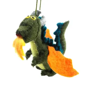 Felt Dragon Ornament Silk Road Bazaar