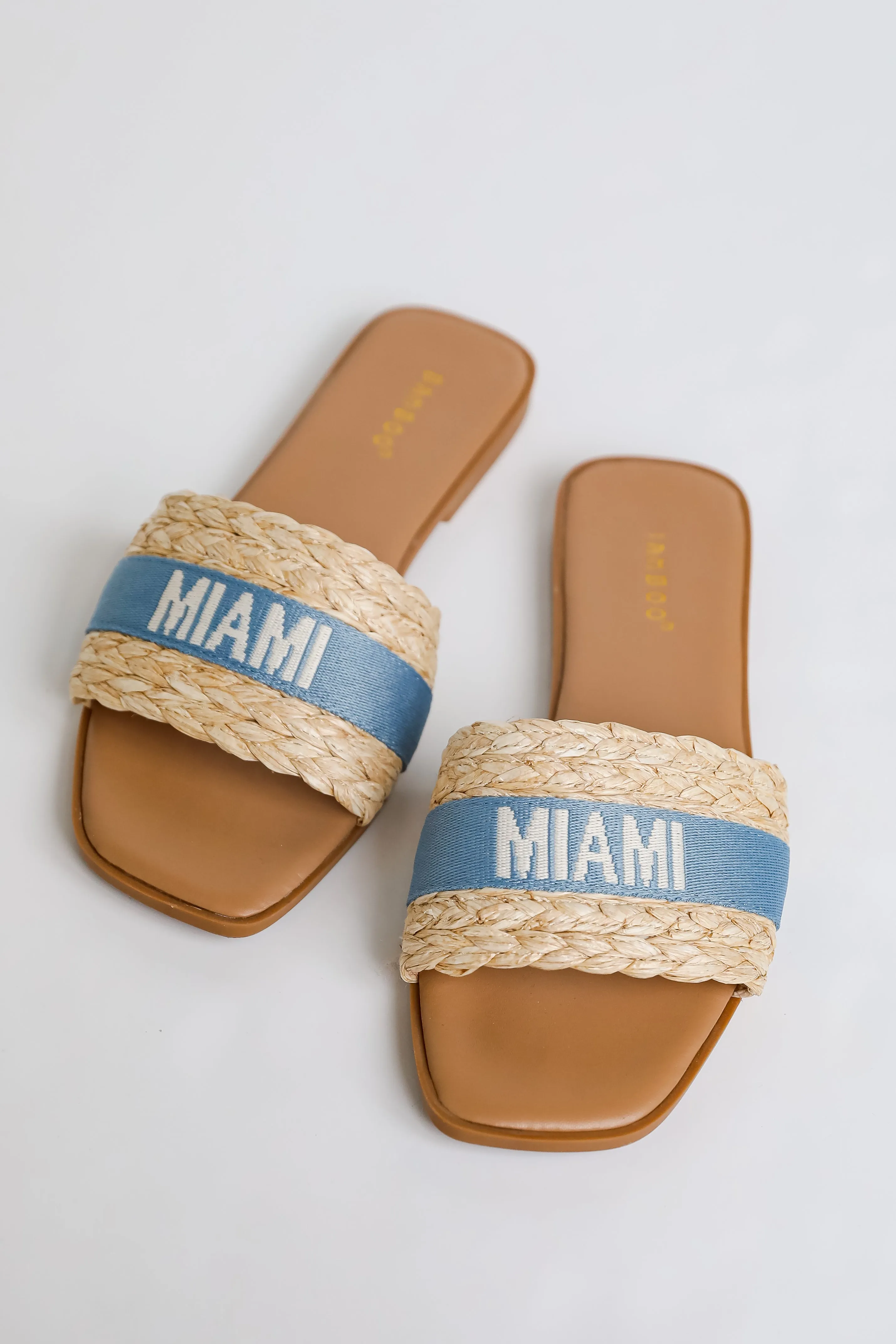 FINAL SALE - Escape To The Beach Slide Sandals