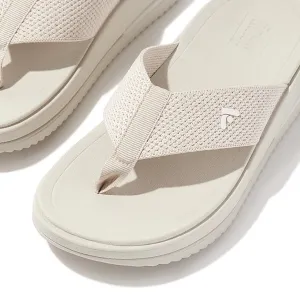 FitFlop Womens Surff Two Tone Webbing Toe Post Paris Beige