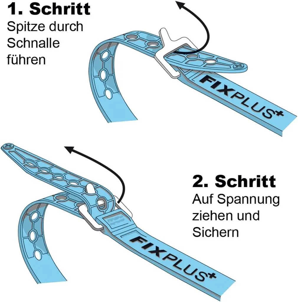 FixPlus Straps 35x2.2cm Fix Anything to Anything! Camping/Bikepacking/DIY/Garden