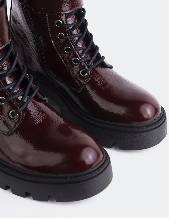 Flensburg Burgundy Patent