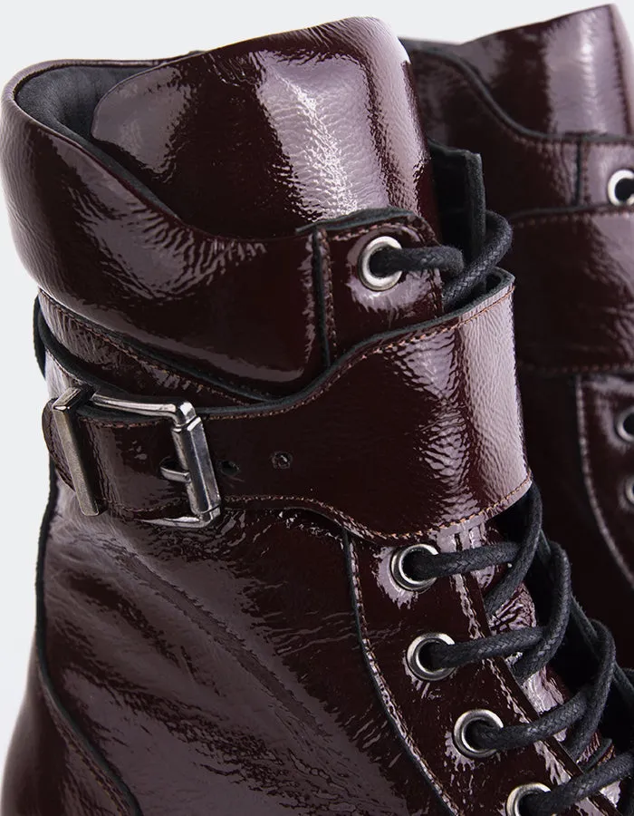 Flensburg Burgundy Patent