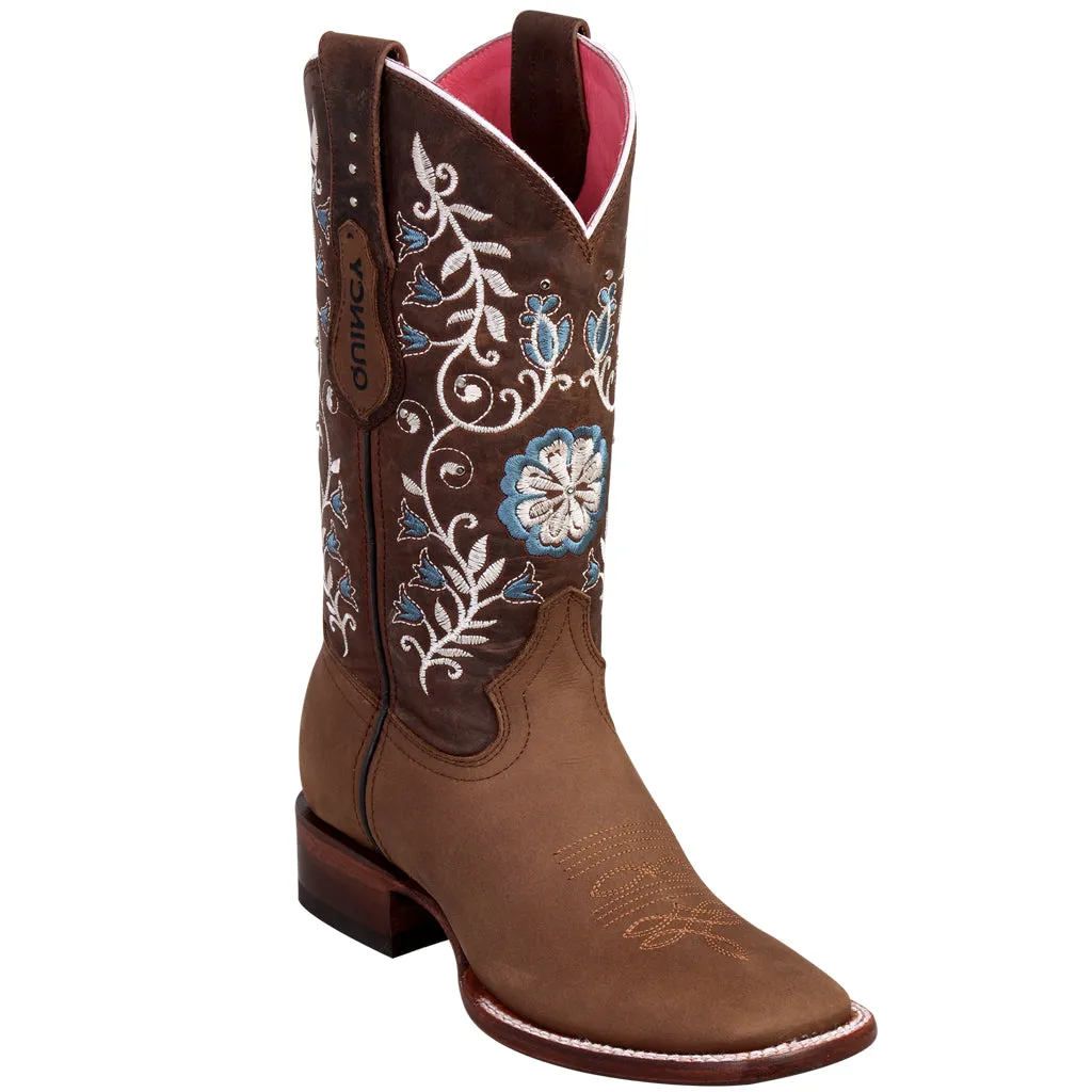 Flowered Cowgirl Boot