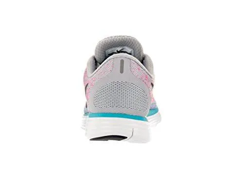 Free Rn Distance Wolf Grey/Dark Grey/Pink Blast Running Shoe 7.5