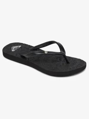 Girls 4-16 Antilles Flip-Flops - Black