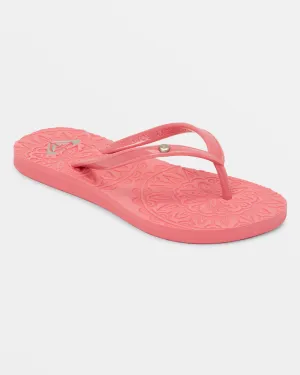 Girls 4-16 Antilles Flip-Flops - Strawberry