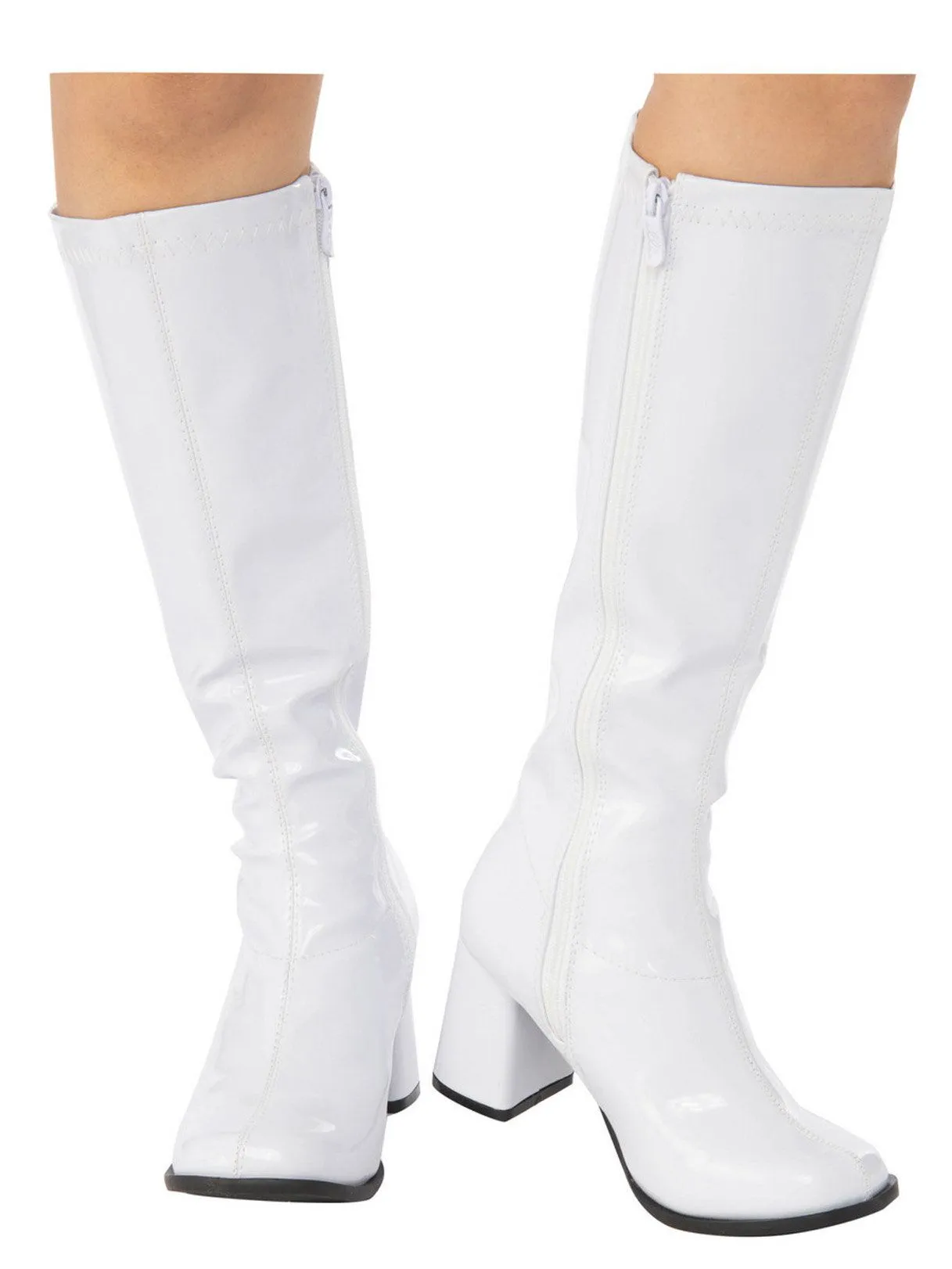 Go Go Boots White