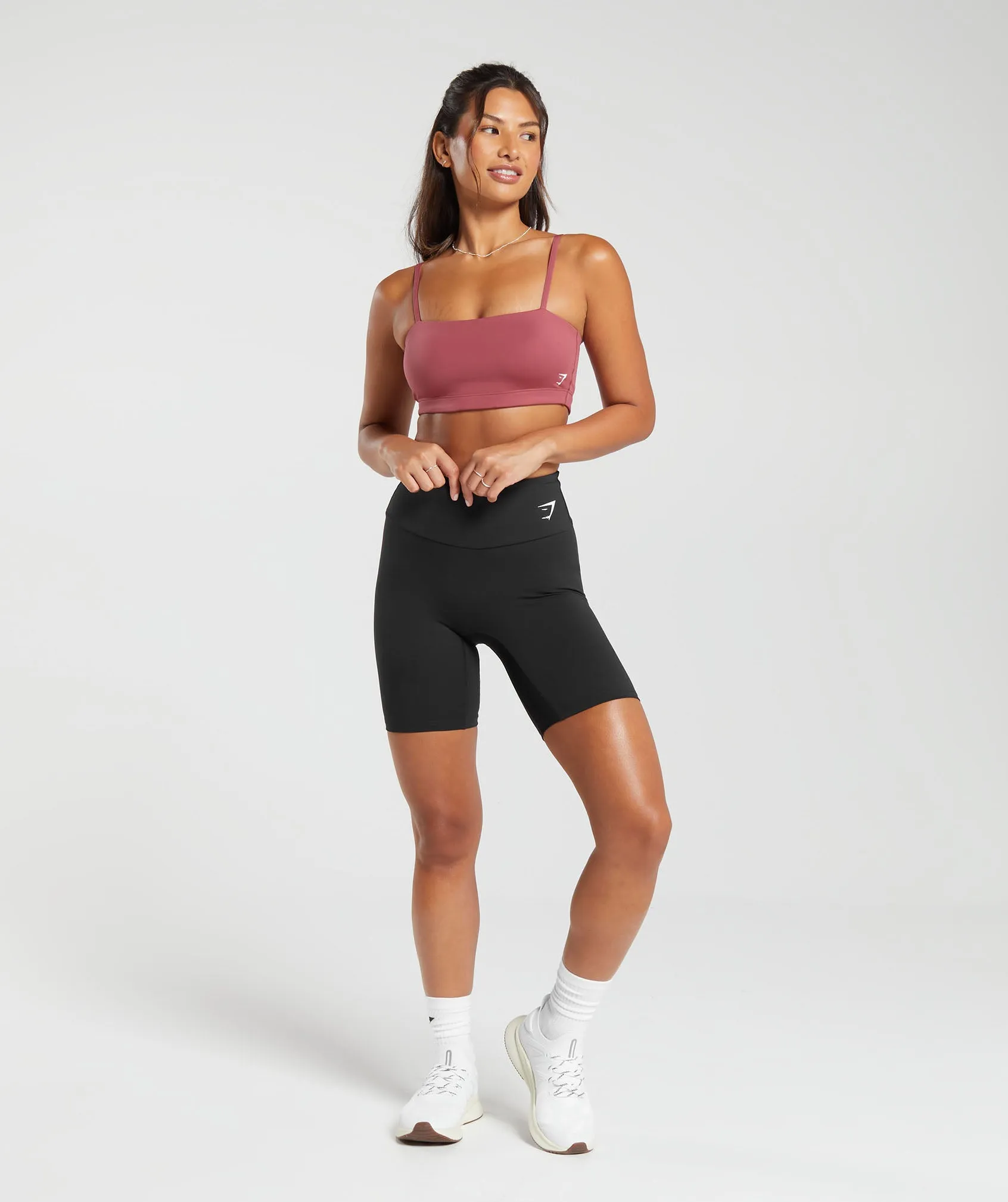 Gymshark Bandeau Sports Bra - Soft Berry