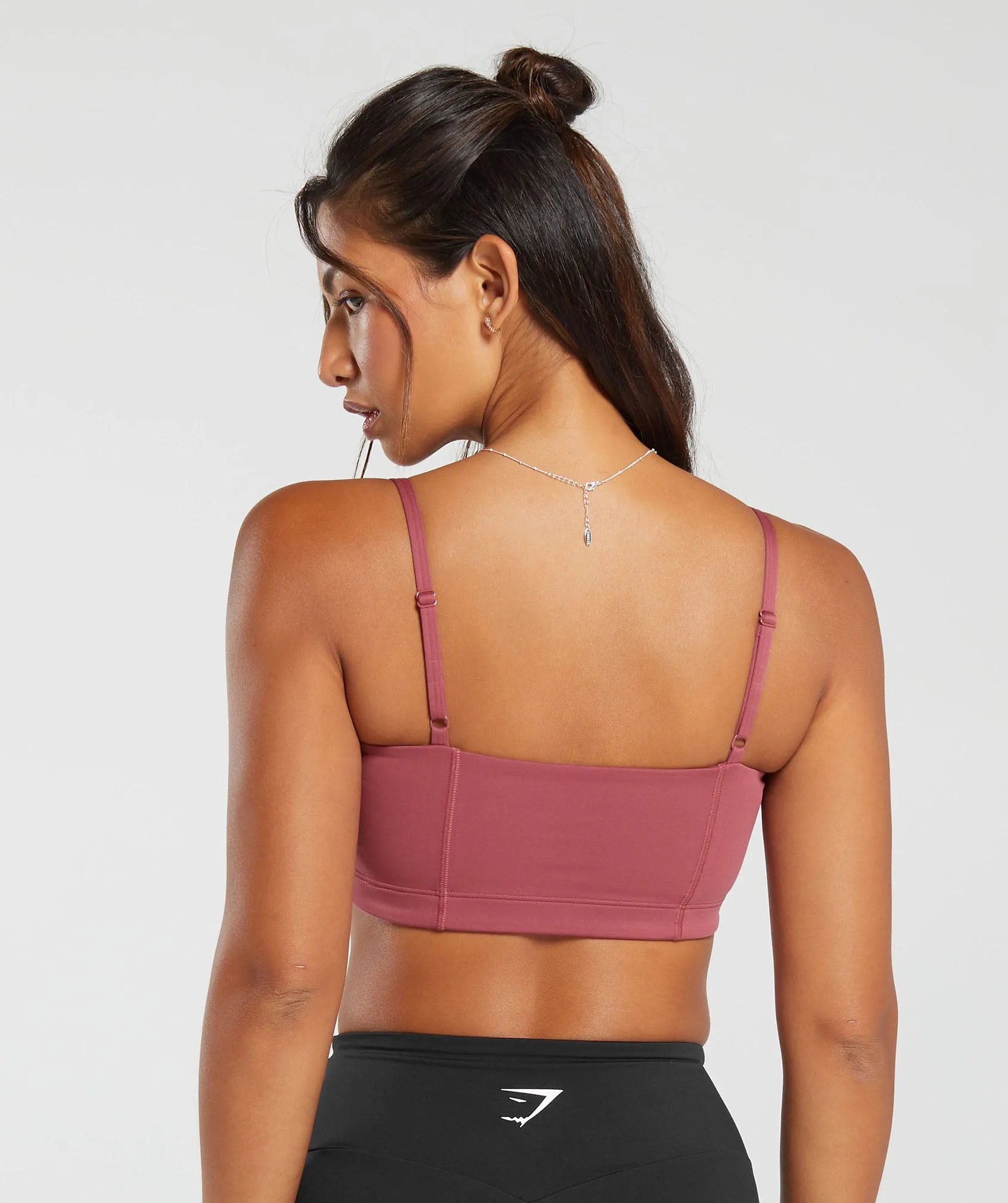 Gymshark Bandeau Sports Bra - Soft Berry