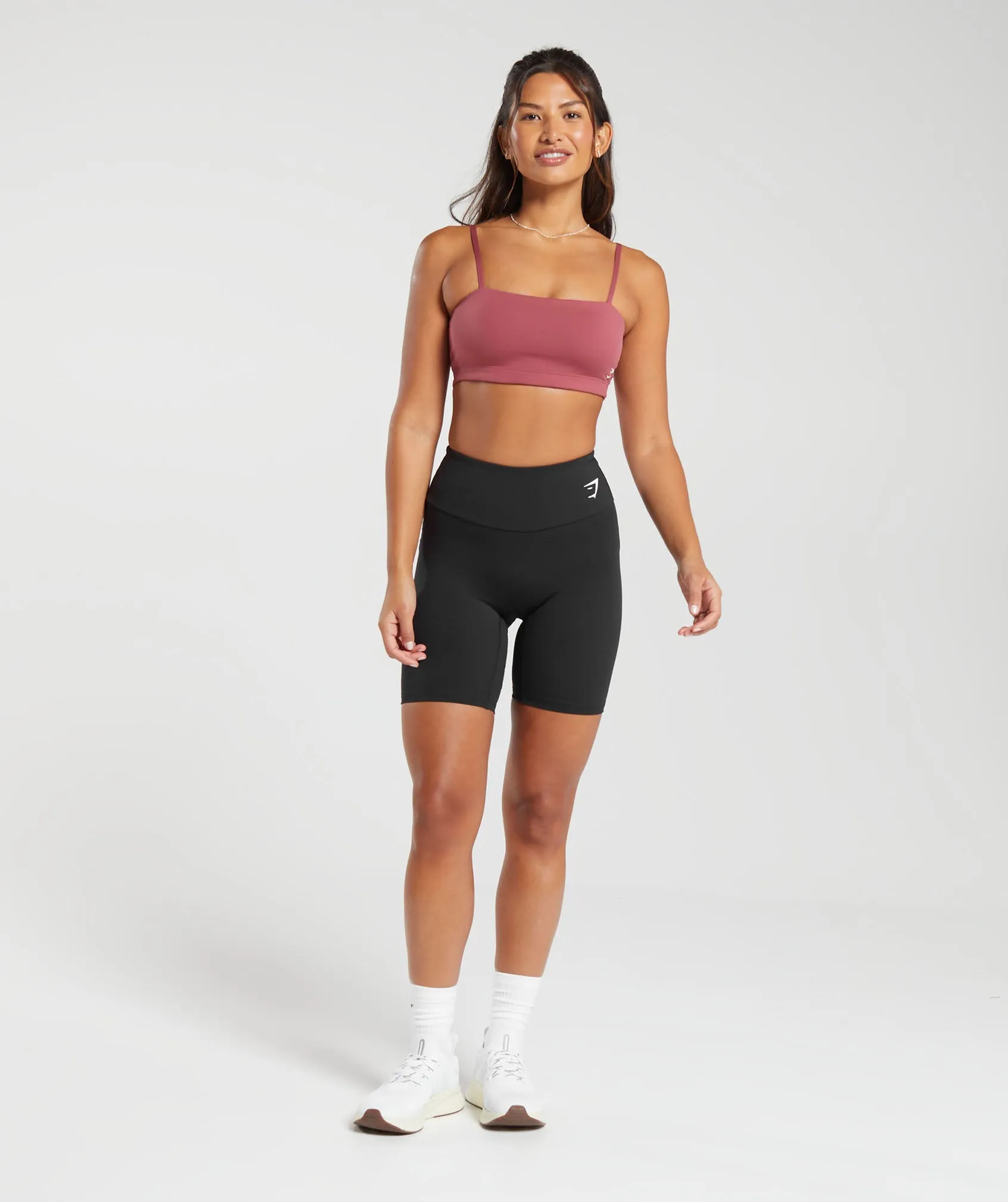 Gymshark Bandeau Sports Bra - Soft Berry