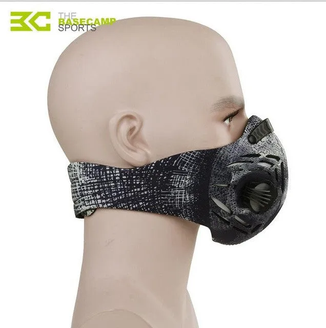 Half Face Air Filter Sports Face Mask for Cycling and Biking