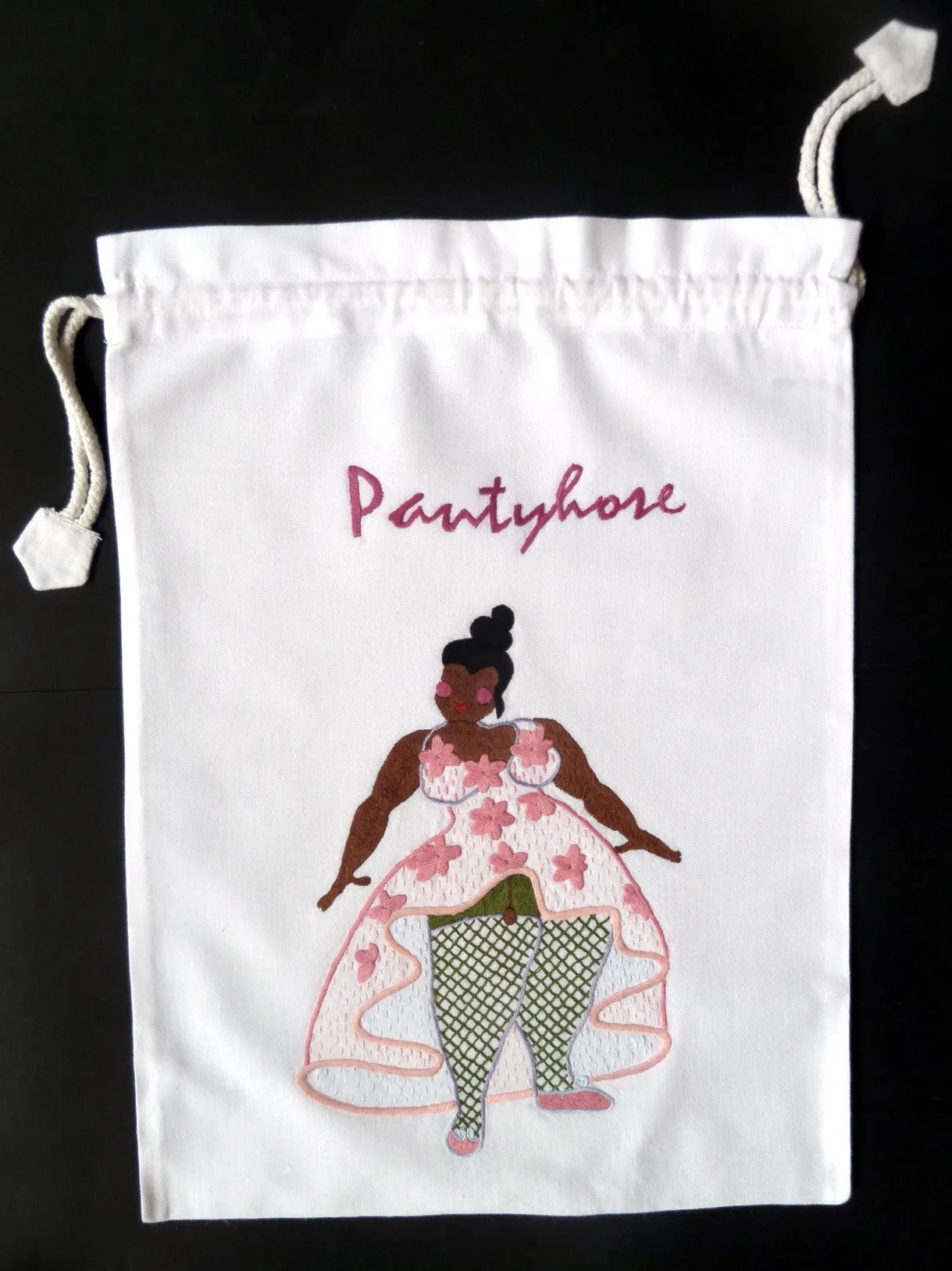 Hand Embroidered Travel Bags Pantyhose