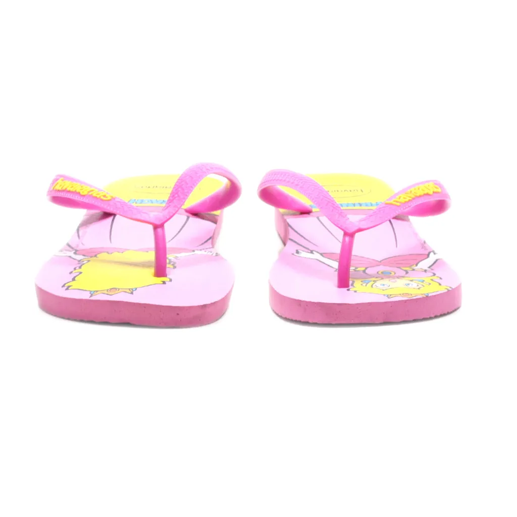 Havaianas Princess Slippers Rubber Pink Colour For Women