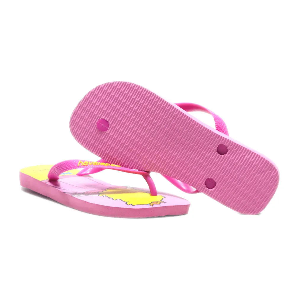 Havaianas Princess Slippers Rubber Pink Colour For Women