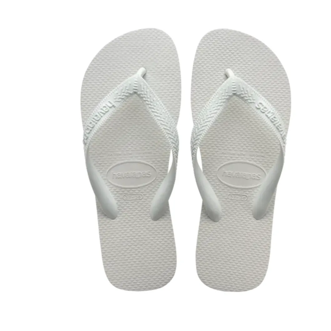 Havaianas Top Flip Flops - White (Little Kid/Big Kid/Adult)