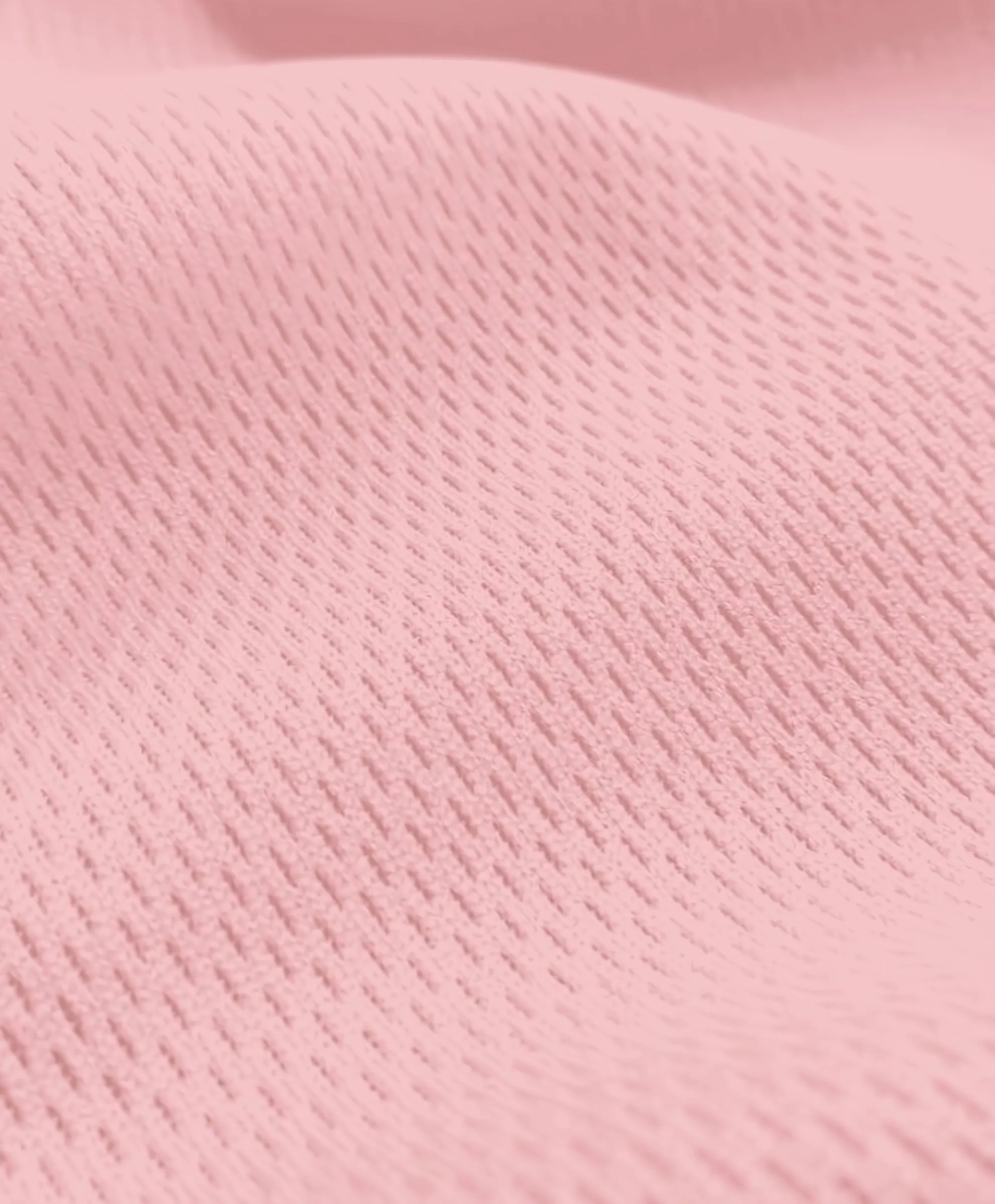 Heavy Sports Mesh Activewear Jersey Fabric / Light Pink / Sold By The Yard