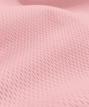 Heavy Sports Mesh Activewear Jersey Fabric / Light Pink / Sold By The Yard