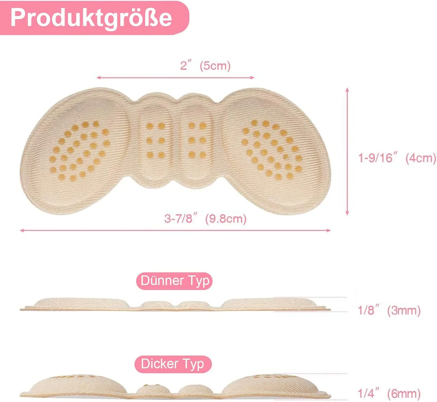 Heel Insoles Patch