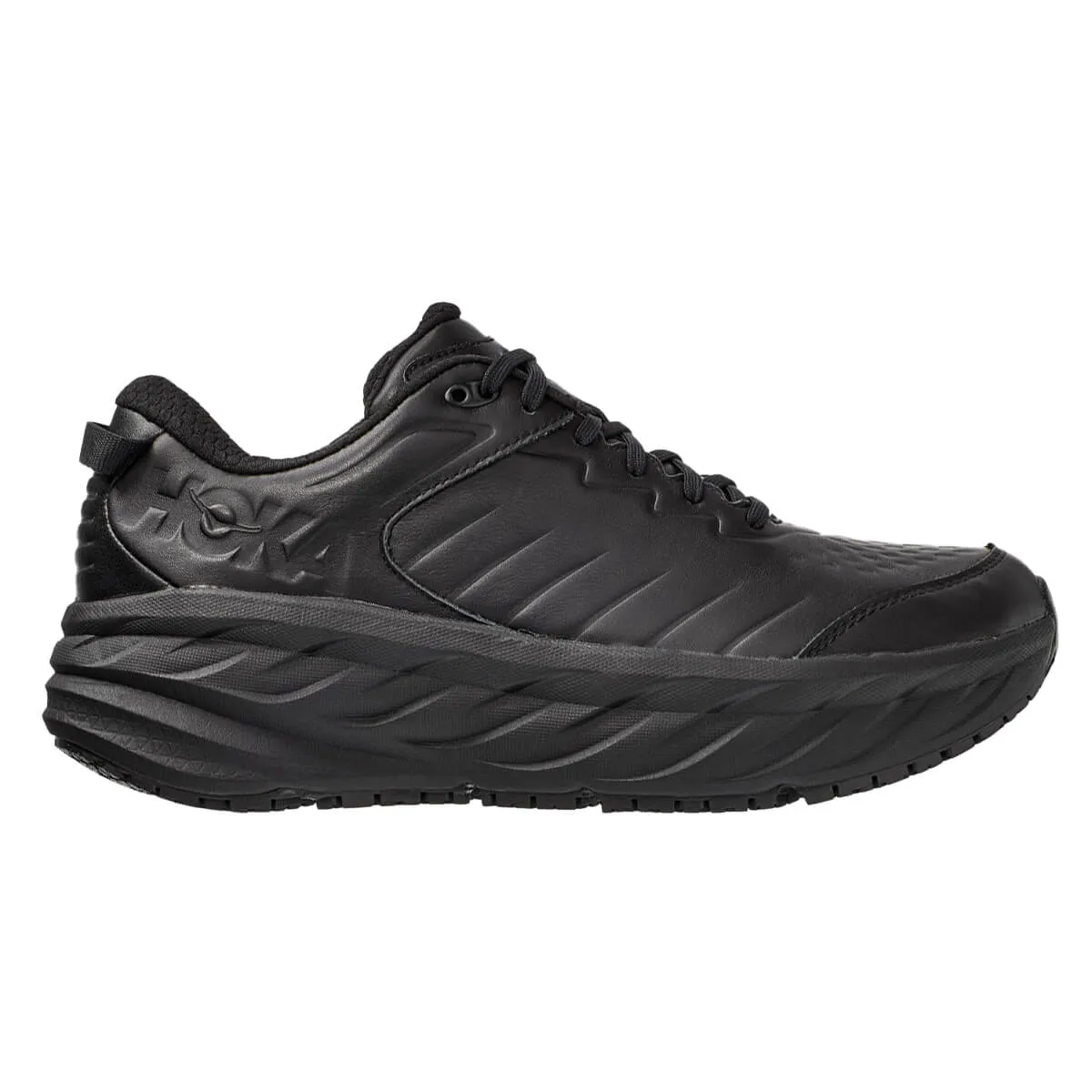 Hoka Bondi Sr Mens | Black / Black