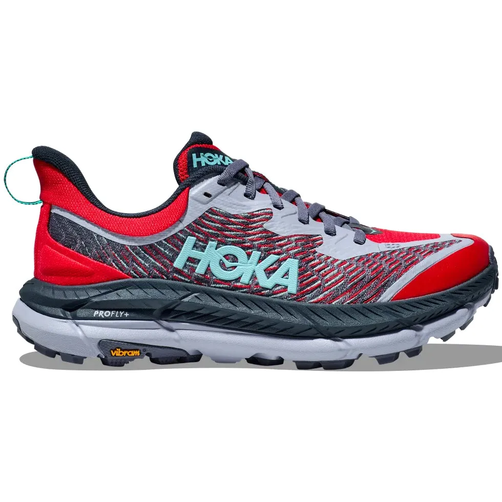 Hoka Men's Mafate Speed 4 Trail Running Shoes Cerise / Stormy Skies