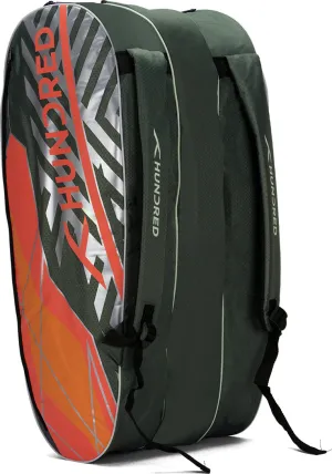 Hundred Atomic X Surge Badminton Kit Bag (Grey) (Size - M/30 L)