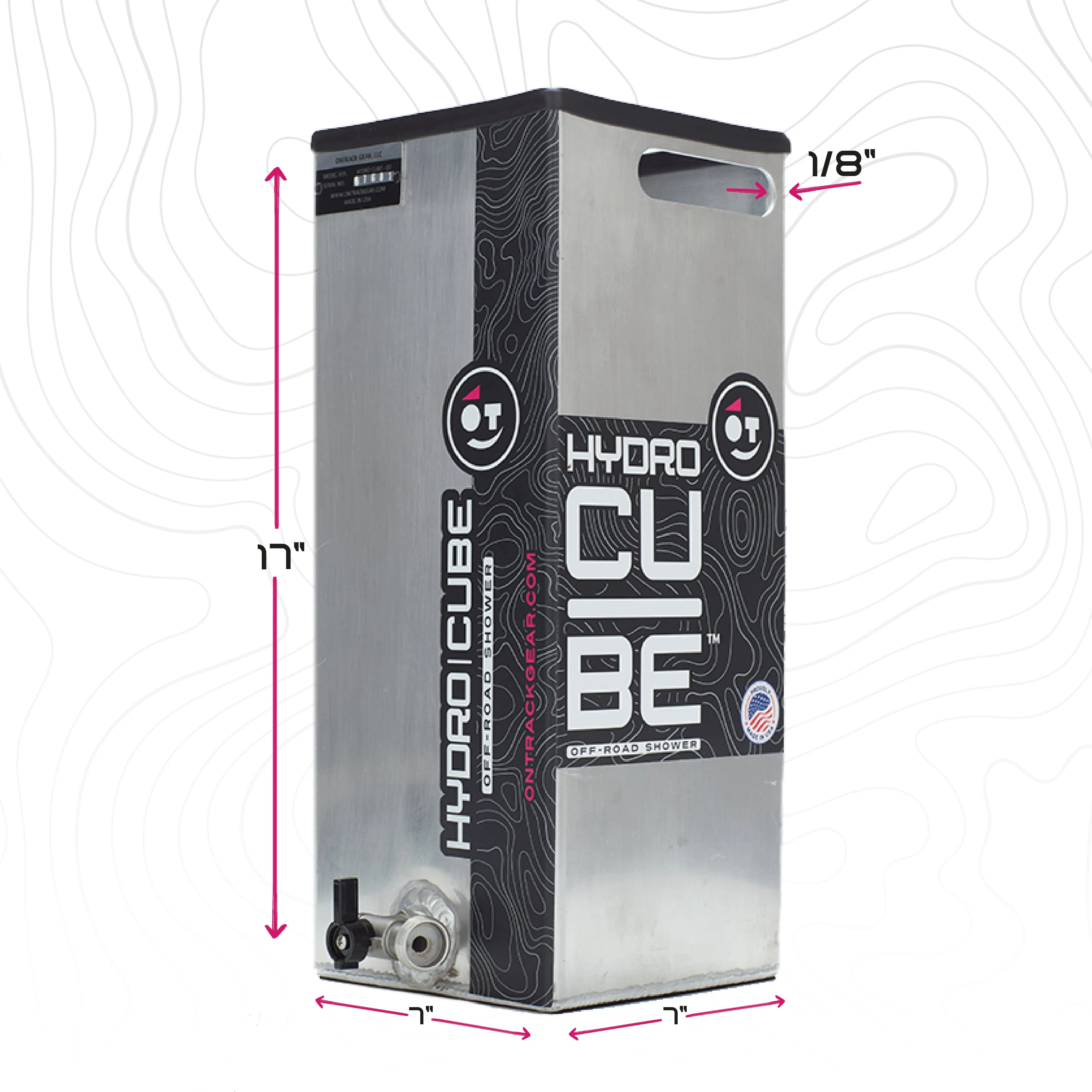 HydroCUBE Off-Road Shower