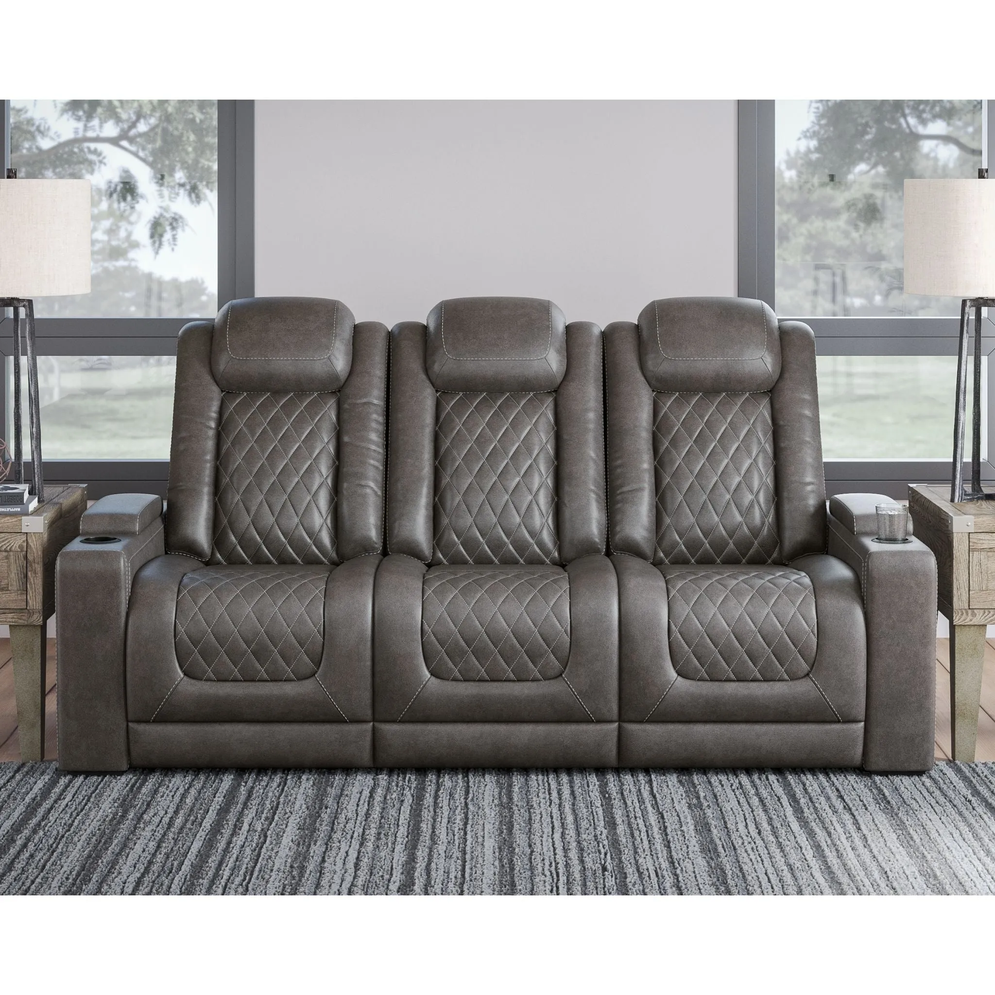 HyllMont Reclining Sofa with Power