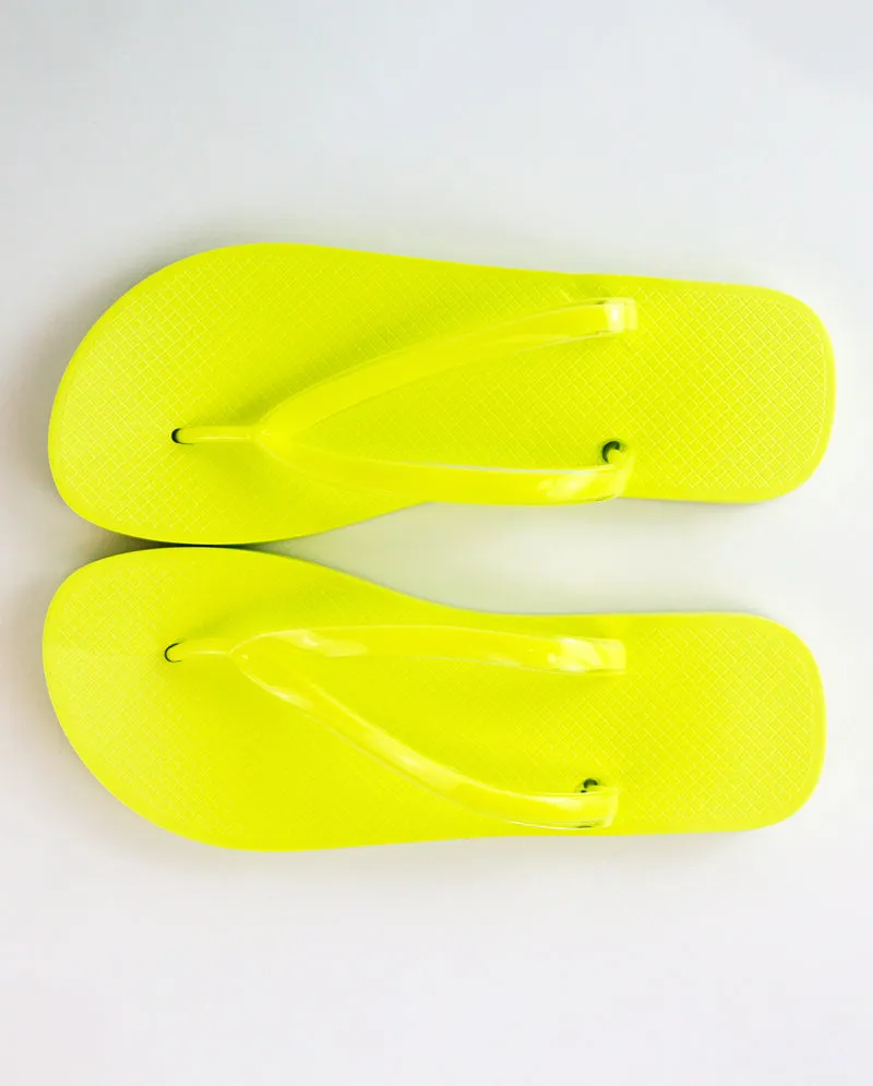 IC GURL - Women's Bright Summer Beach Flip Flops