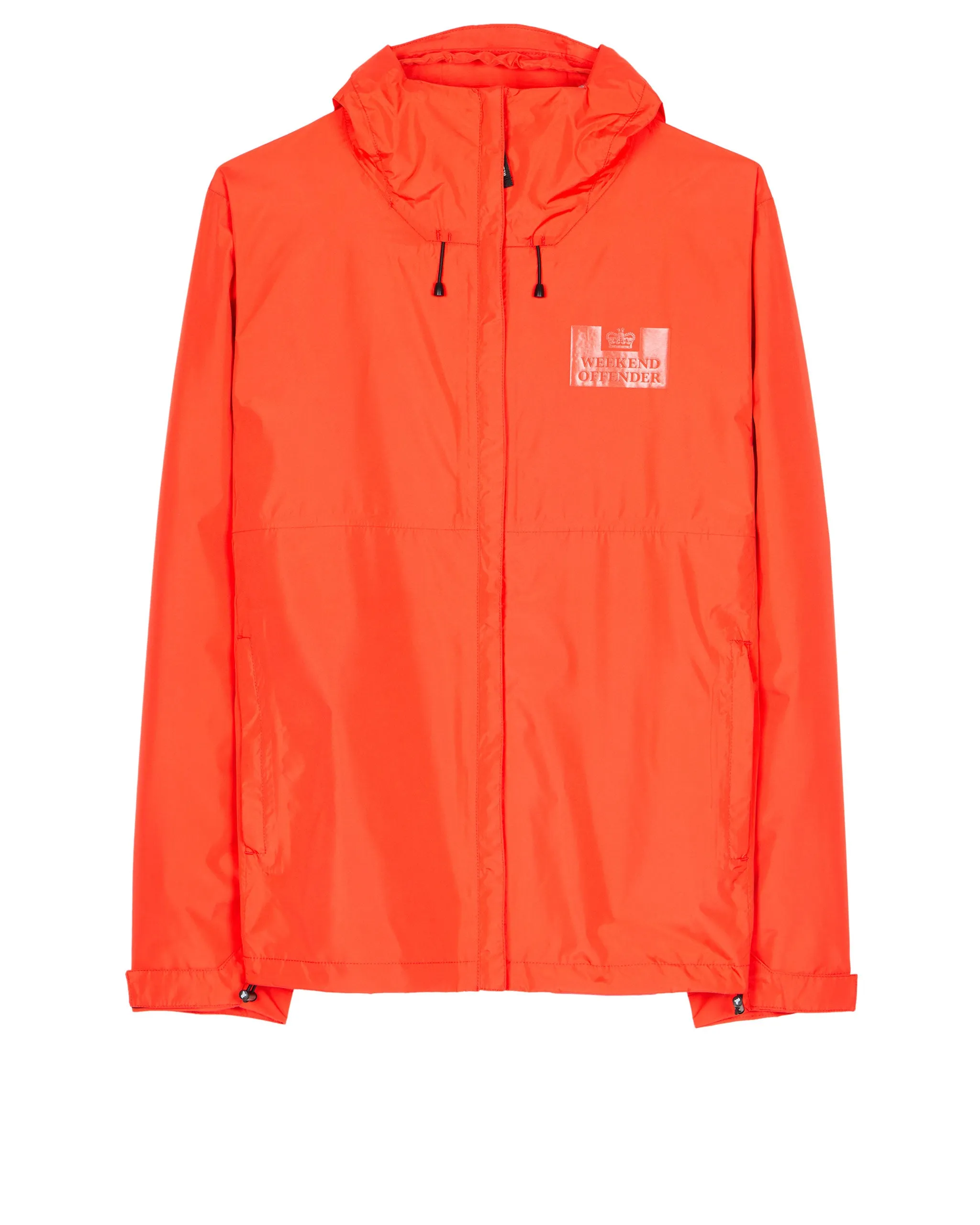 Inglewood Avenue Rain Jacket Tango Orange