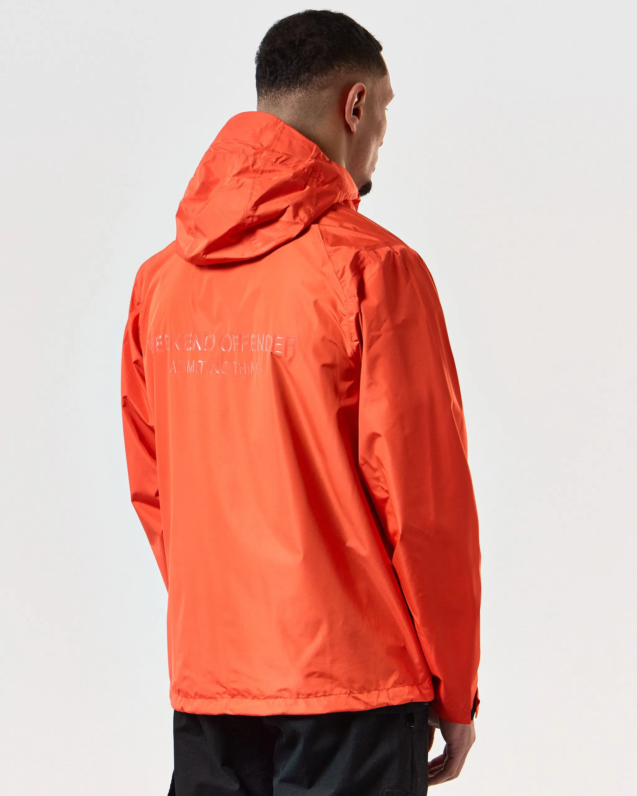 Inglewood Avenue Rain Jacket Tango Orange