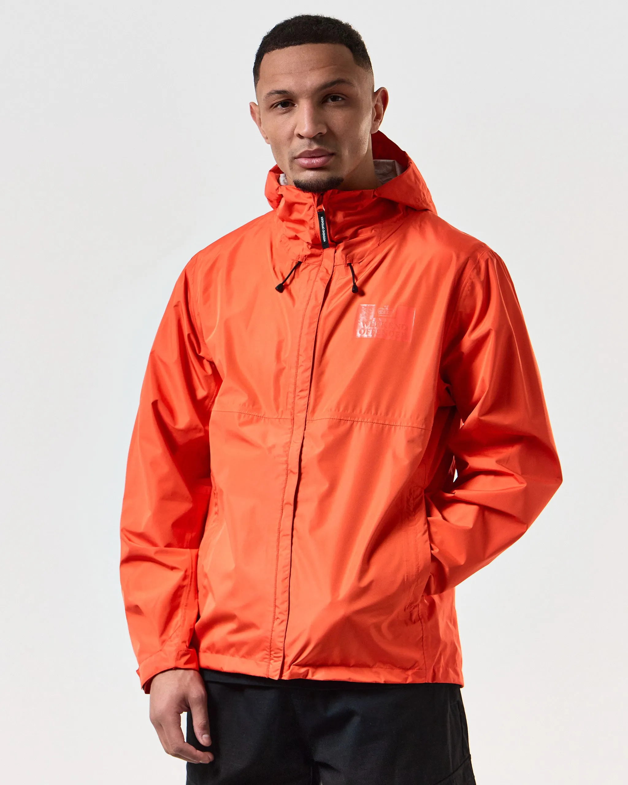 Inglewood Avenue Rain Jacket Tango Orange