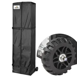 InstaHibit 10x20 Pop Up Canopy Rolling Storage Bag 17x11x66"