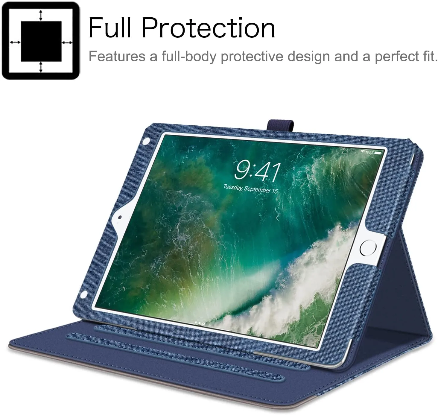 iPad 6th/5th Gen, iPad Air 2/1 Multi-Angle Viewing Case | Fintie