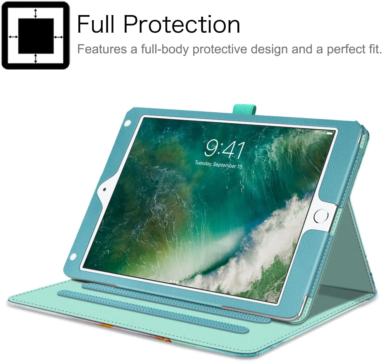 iPad 6th/5th Gen, iPad Air 2/1 Multi-Angle Viewing Case | Fintie