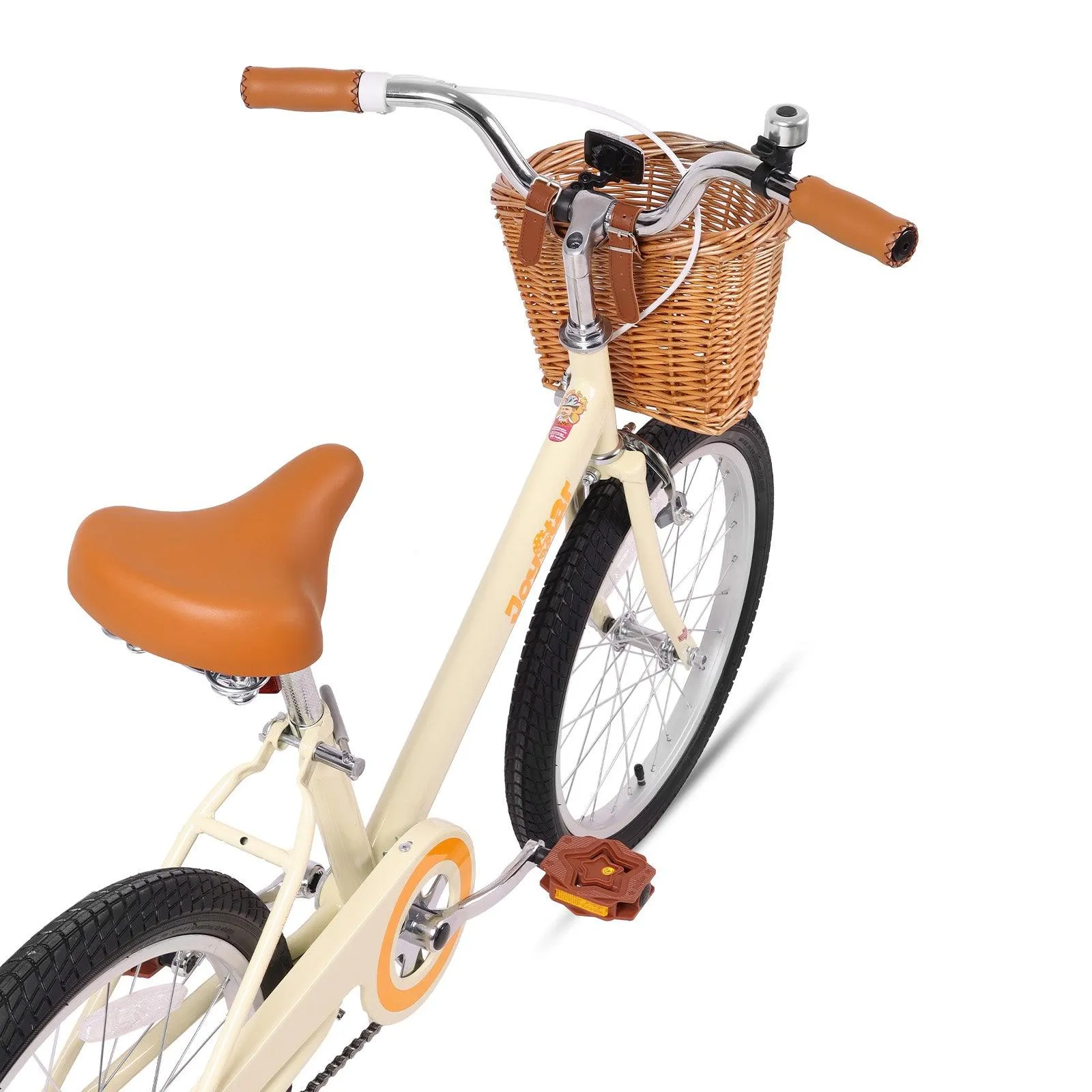 JOYSTAR Vintage 20" 24" Kids Bike for Big Kids