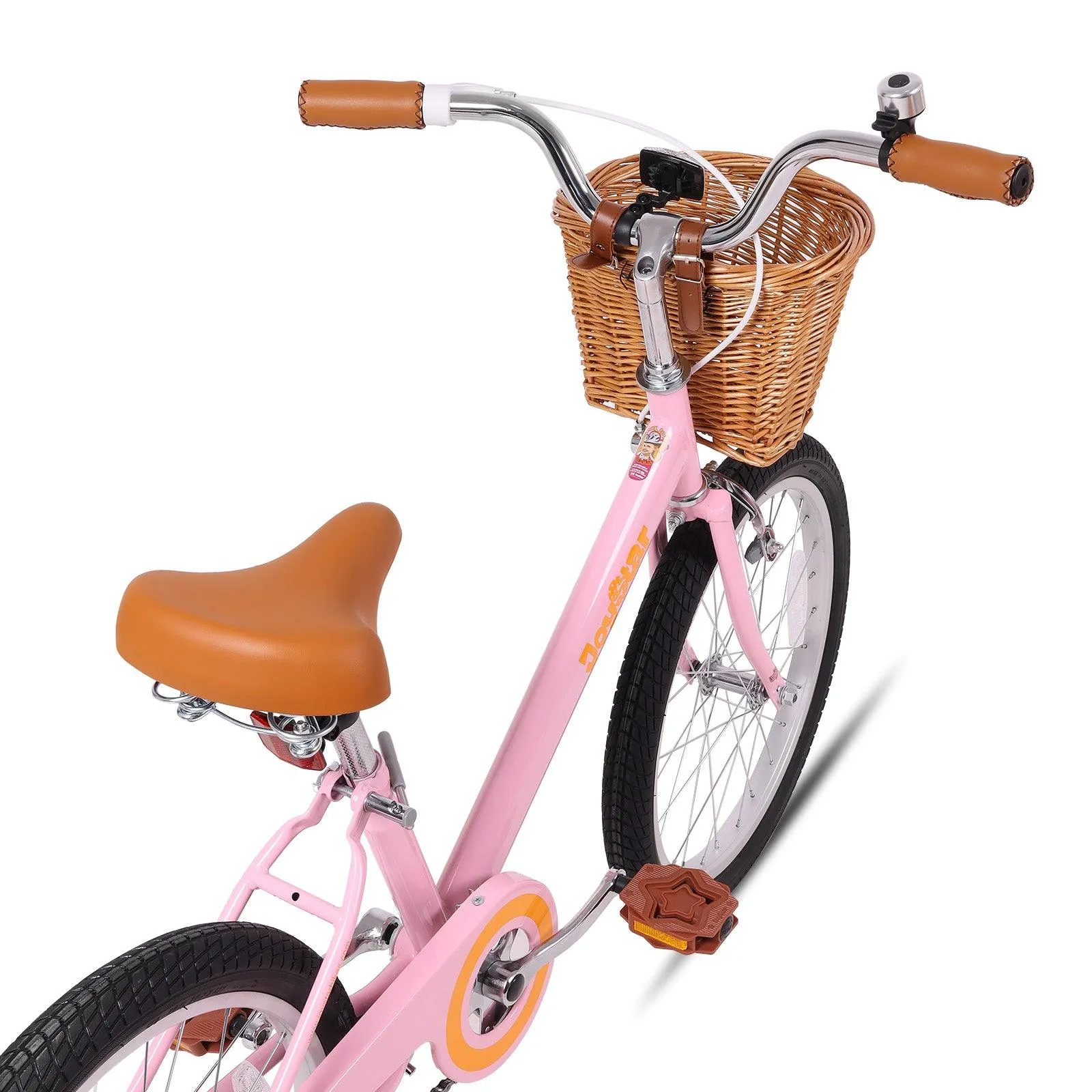 JOYSTAR Vintage 20" 24" Kids Bike for Big Kids