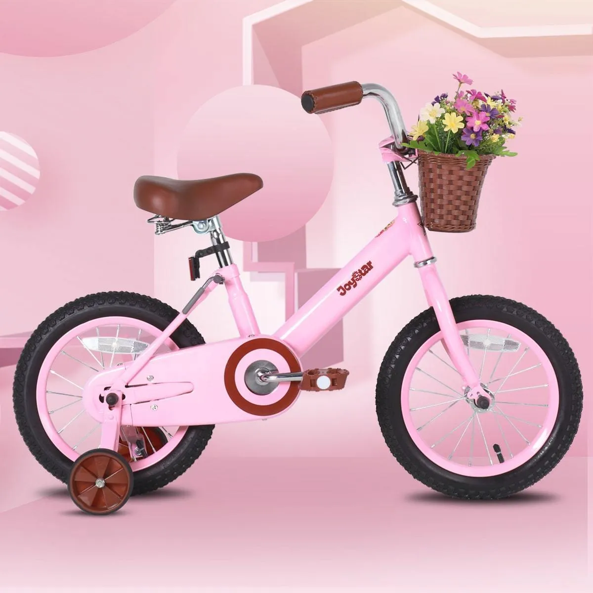 JOYSTAR Vintage Kids Bike for Boys Girls