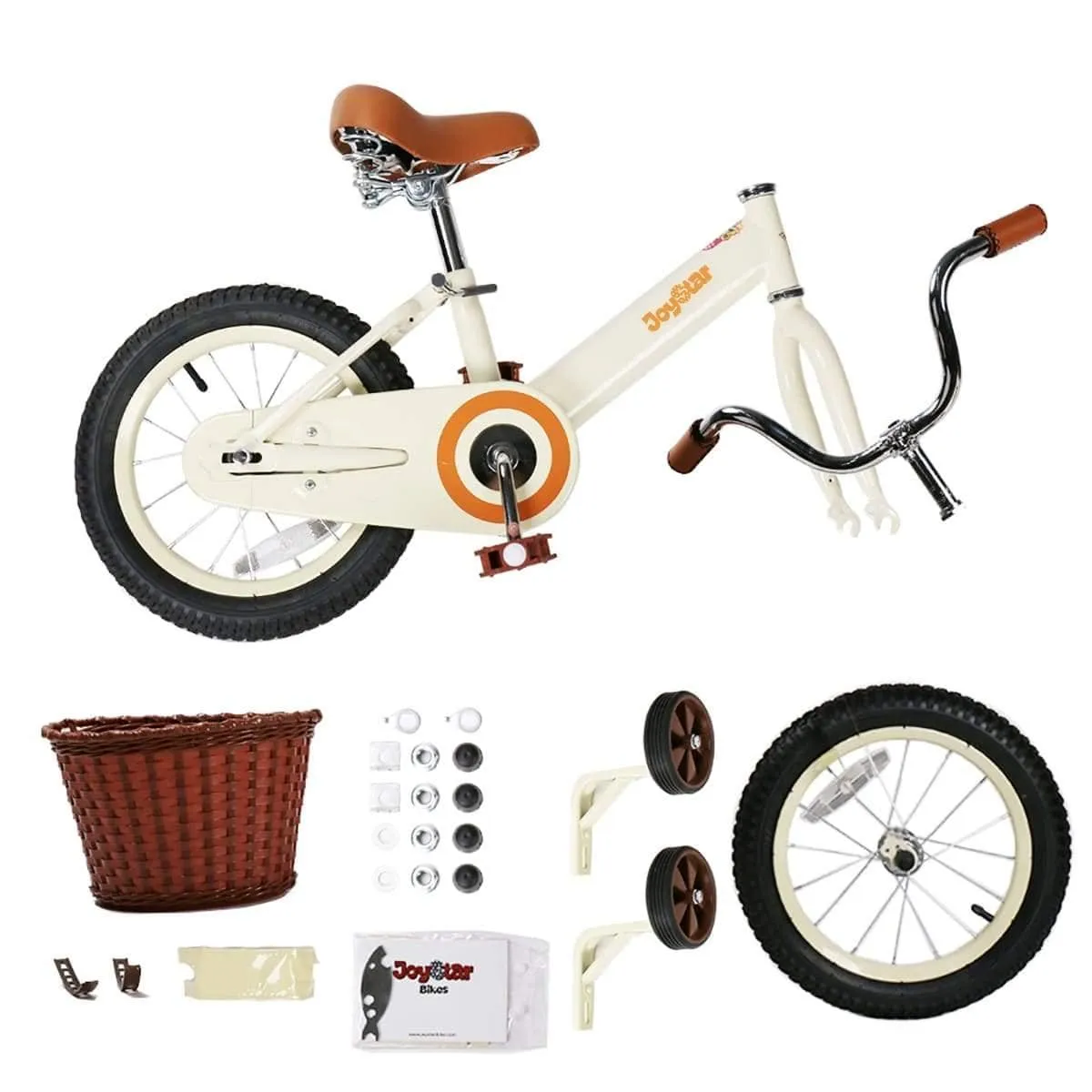 JOYSTAR Vintage Kids Bike for Boys Girls