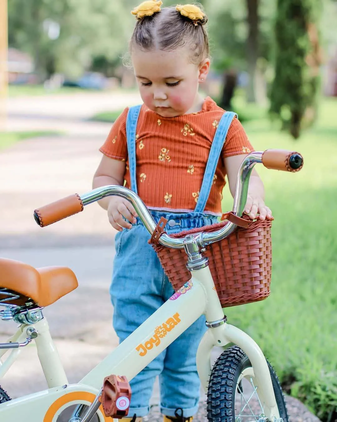 JOYSTAR Vintage Kids Bike for Boys Girls