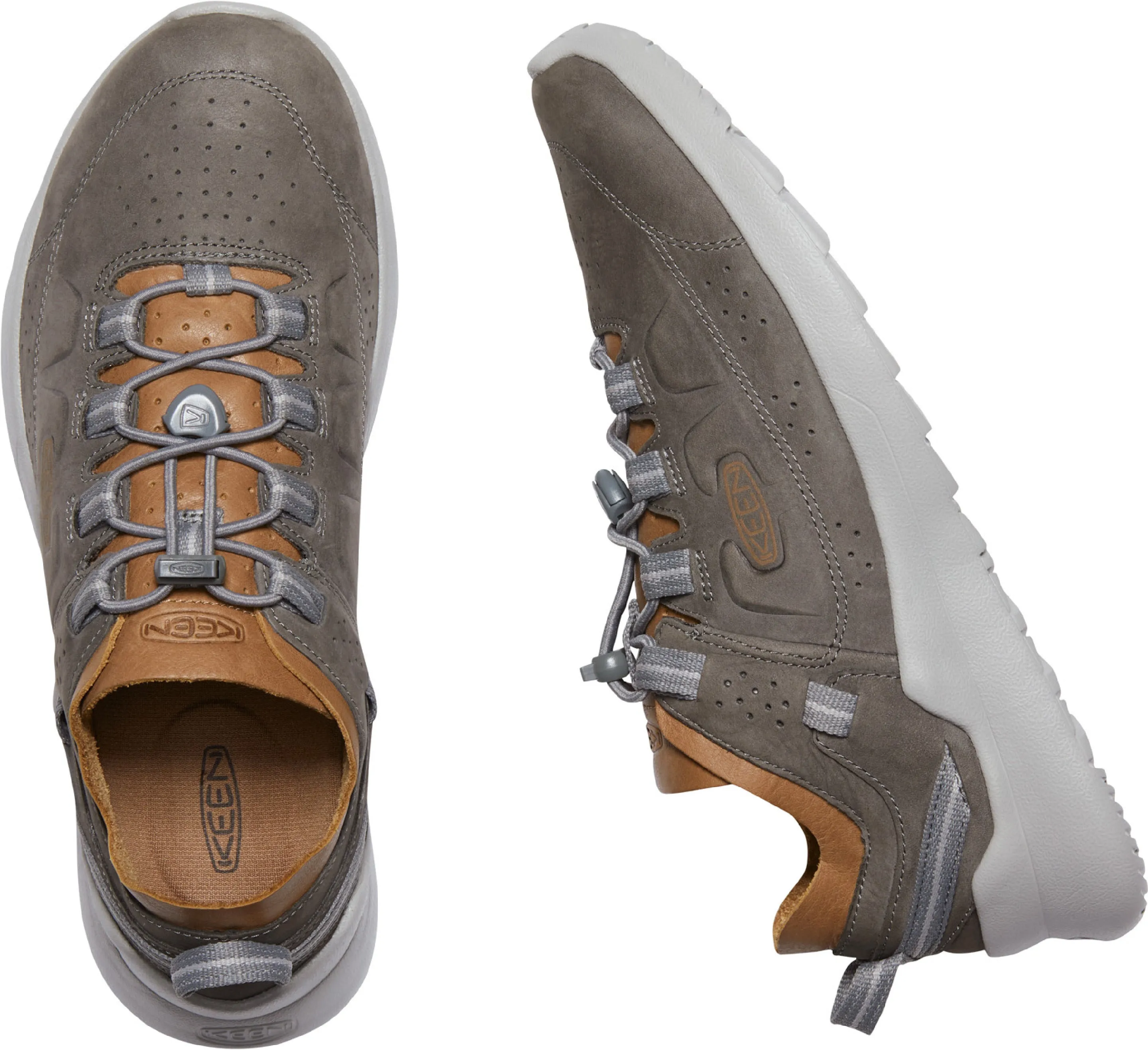 'Keen Outdoor' Men's Highland Oxford Sneaker - Steel Grey / Drizzle