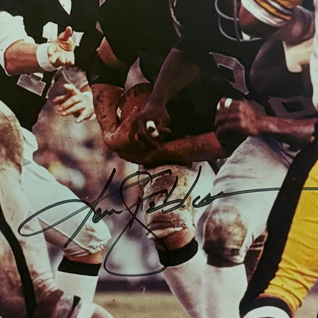 Ken Stabler Hand Signed & Framed Oakland Raiders 16x20 Raiders Photo