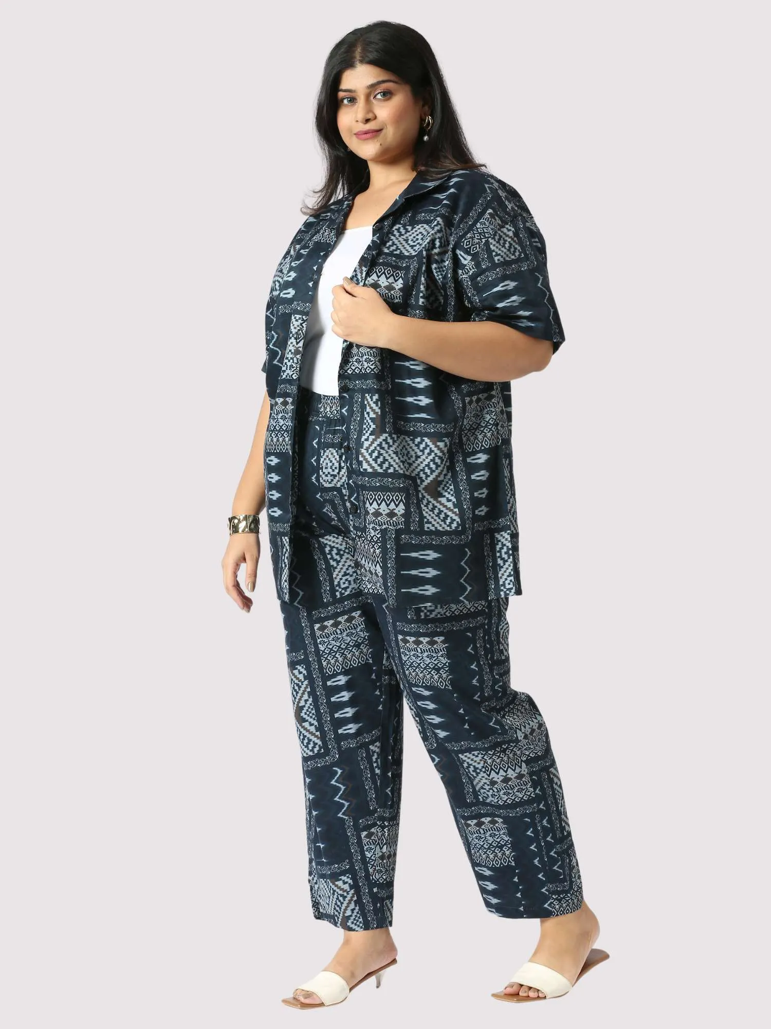 Kolor Fusion Plus Size Women's Co-ord Set