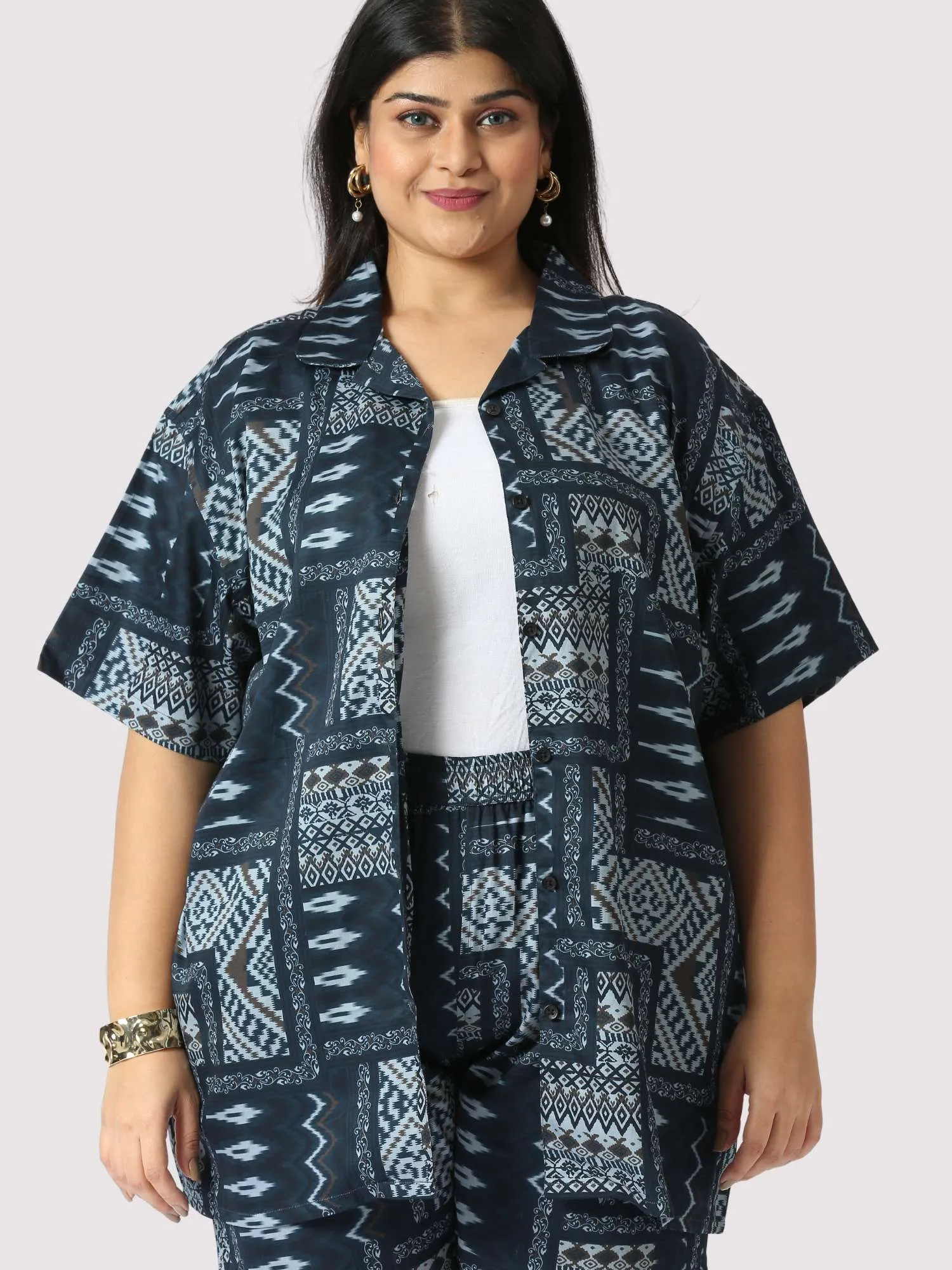 Kolor Fusion Plus Size Women's Co-ord Set