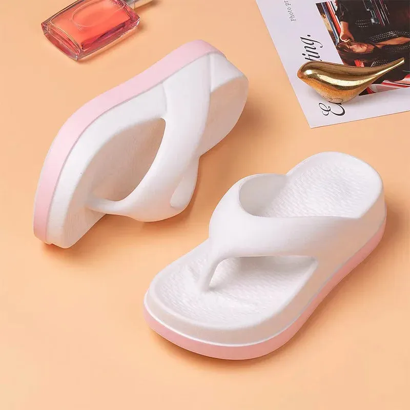 Korean Style Thick Sole Summer Slippers