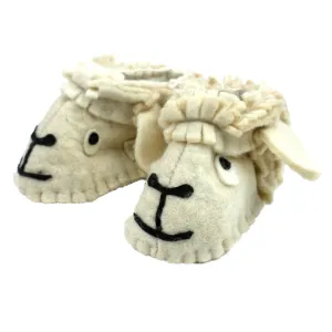 Lamb Felt Zooties Baby Booties Silk Road Bazaar